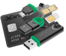 смарт-карты, USB- и MicroUSB-токены для формирования и проверки усиленной квалифицированной электронной подписи, а также хранения ключей и сертификатов